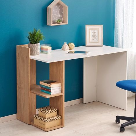 Bureau scandinave 122cm Study (1/4)