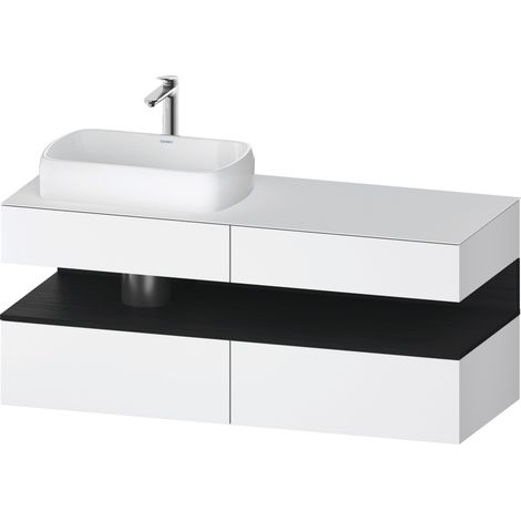 Duravit Collection One Meuble sous-vasque sur console, 2 tiroirs,