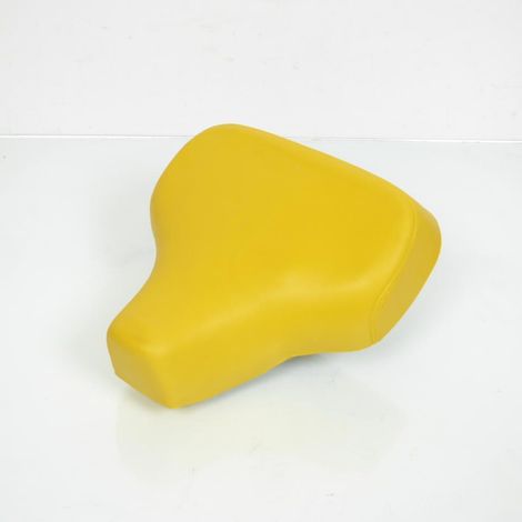 Selle pilote RSM pour Auto MBK 50 jaune D25mm Neuf (1/4)