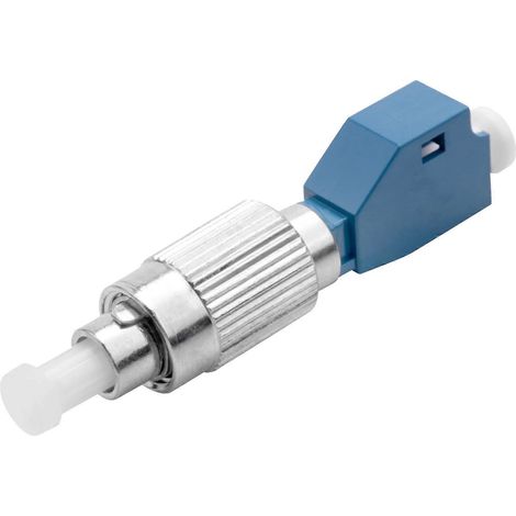 Un adaptateur de localisation visuelle des défauts, adaptateur de connecteur hybride à fibre optique, monomode 9/125μm FC mâle. (1/5)