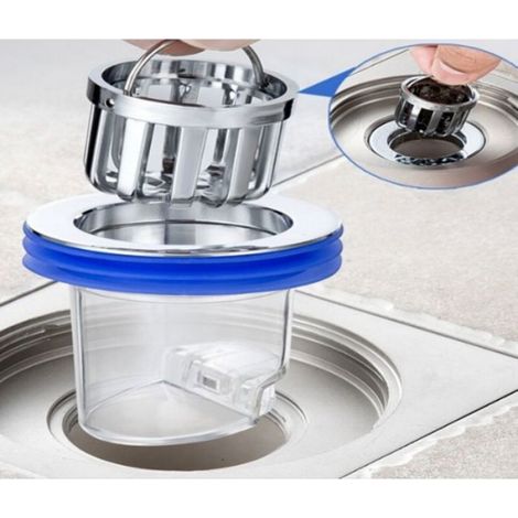 Clapet anti-odeur pour siphon - Unbrand - Plastique ABS - Diamètre compatible 3,2 à 4,4 cm - Installation facile (1/4)