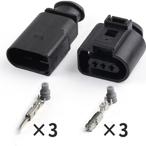 2 Ensemble Connecteur Mâle Femelle 8 Broches 1J0973803 DJ7032A-1.5-11/21 pour Prises de Connexion Capteur de Voiture Réparation Pièces de Rechange Composants Automobiles (1/5)