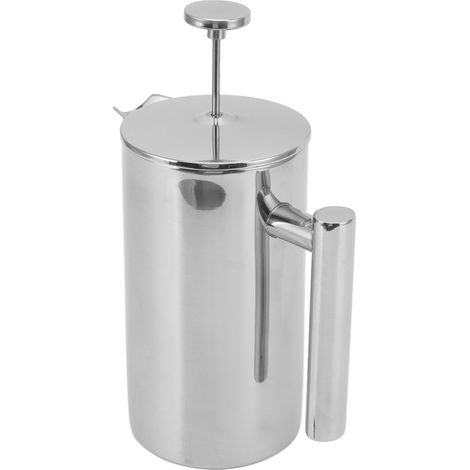 Cafetière à piston en acier inoxydable 304 à double paroi avec filtre intégré, 350 ml (1/5)
