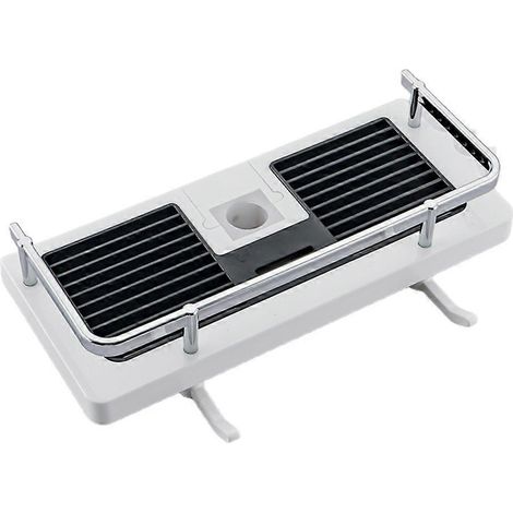 Support de rangement pour douche, étagère de salle de bain, porte-shampoing, étagère murale amovible sans perçage, article ménager