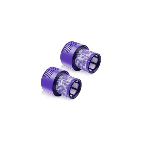 Lot de 2 filtres arrière de rechange pour aspirateurs Dyson V10, V10 Absolute, V10 Animal, V10 Motorhead, V10 Total Clean et SV12 (Ikodm)