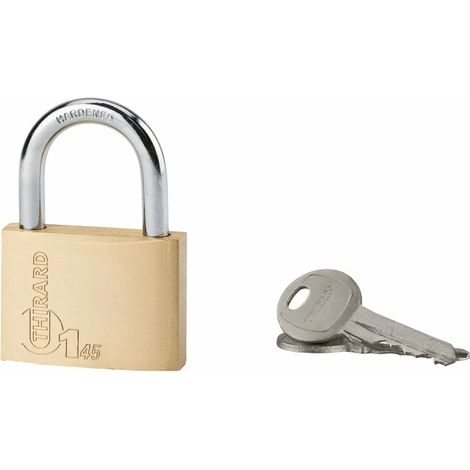 THIRARD - Cadenas de sûreté 45mm à clé - Mach1 - 080045 - Ce produit de marque Thirard est neuf.