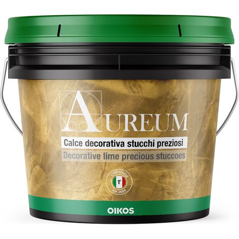 Finitura decorativa Oikos Aureum collezione colori Kg. 1 (1/5)
