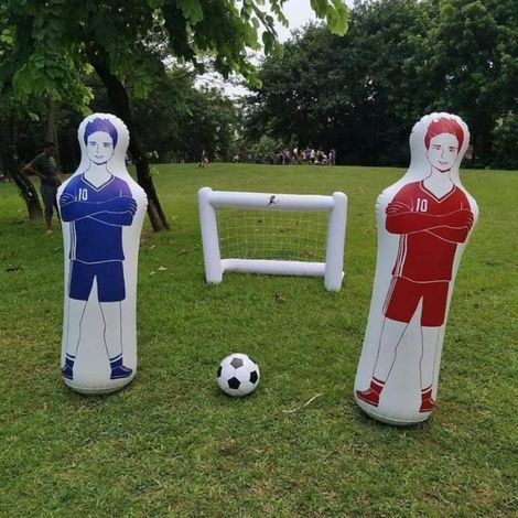 Mannequin Football - 160 cm - Gonflable - Pour Entraînement Murale - 1 Pièce (1/3)