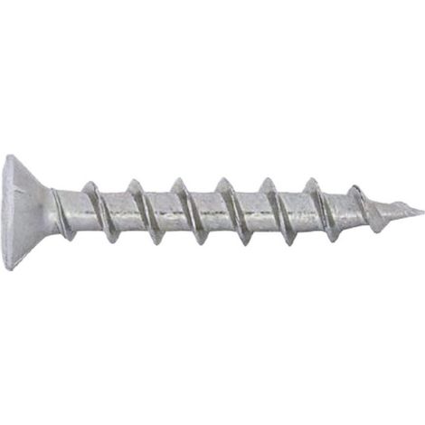 Vis pvc jetfast 148 - Finition : Zinguée - Longueur (mm) : 25 - Kintech