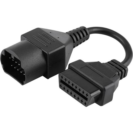 Cble de scanner de diagnostic de connecteur d'adaptateur OBD2 de 17 broches à 16 broches pour Mazda (1/5)