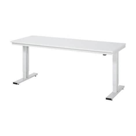 RAU Werktisch adlatus 300 elektrisch höhenverstellbar Arbeitsplatte mit Melaminharzbeschichtung 2000 mm x 800 mm