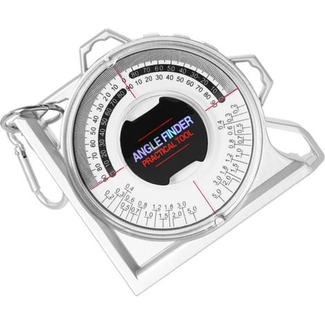 Calibre Pente en Abs Plaque Magnétique Multifonction D'angle Haute Transparence, Mesure Automatique de et Protection Construction Murale (1/5)