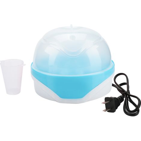 Cuiseur À Vapeur Pour Œufs - 220V Prise Chinoise - Cuisine Domestique Petit Déjeuner - Capacité 6 Œufs - Bleu (1/5)