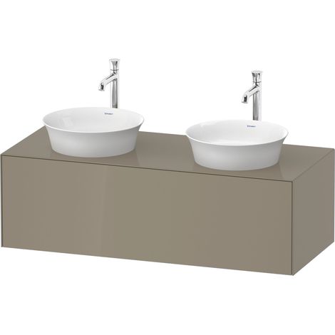 Duravit Tulip blanco, mueble de pared, anchura 1300 x fondo