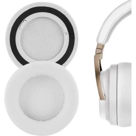Coussinets d'oreille - - Corsair Virtuoso RGB Wireless SE - Cuir protéiné - Mousse à mémoire - Blanc (1/5)