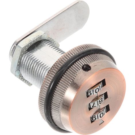 Serrure à combinaison métallique OSALADI pour meubles, 20 mm (1/5)