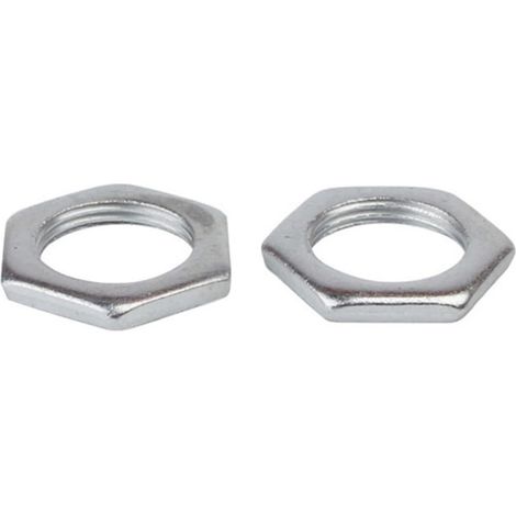 Petit écrou plat hexagonal à denture fine M6 M8 M9 M10 M12 M14 (1/4)