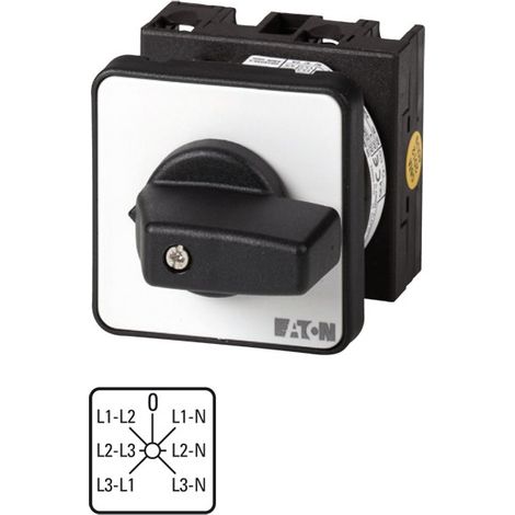 Eaton T0-3-8007/E Interruttore a camme 20 A Grigio, Nero 1 pz. (1/4)