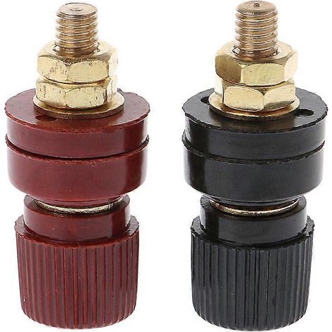 1 Paire de Bornes de Puissance 6mm 333 pour Amplificateur et Adaptateur Secteur (1/5)