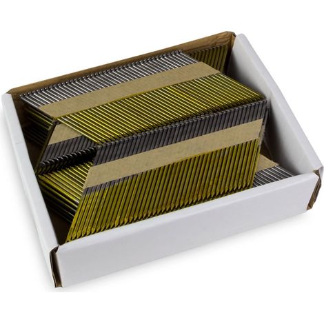 Streifennägel 1200 Stk. 34° 3,05x75 Nägel Klammern Zubehör für Druckluftnagler