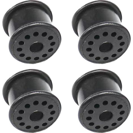 Juego de 4 juntas para la palanca de cambios del Ford Fiesta, junta de plástico portátil para cambio manual, color negro, resistente al desgaste, funda de goma para Ford Fiesta Focus 4S6P7412AA (1/4)