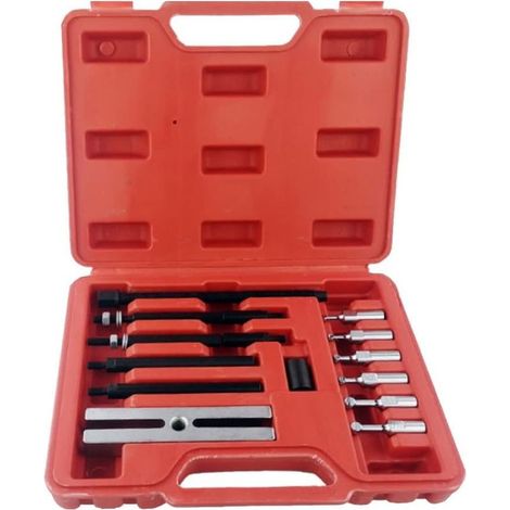 Kit extracteur de roulement 13 pièces - Outil de retrait spécial intégré pour mécanicien, extraction de roulement professionnel (1/5)