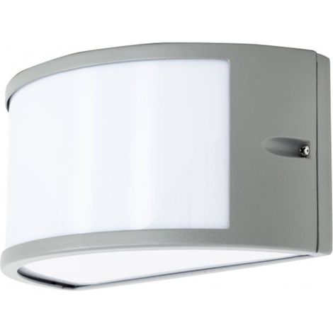 FAB 088960128 Applique da esterno Tua Grigio Chiaro 1xe27 12x25x13 Ip44