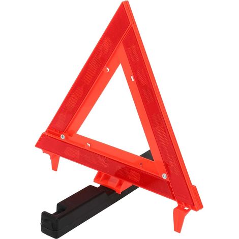 Triangle De Signalisation Pliable pour Voiture Triangle De Signalisation Réfléchissant pour Panne Routière (1/5)