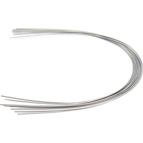 50 pièces Arc Orthodontique en Fil NiTi pour Mâchoire Inférieure 0.016" x 0.022" Ressorts Dentaires (1/5)