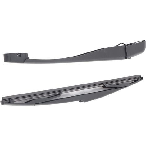Balai d’essuie-glace arrière universel pour Peugeot 206/106/306/207/208 et Citroën C3/Saxo – Bras métallique + lame caoutchouc (1/5)