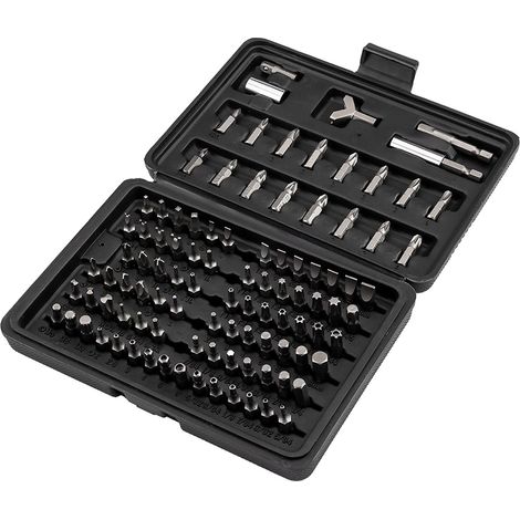 Set di punte da 25 mm, con supporto magnetico da 60 mm, 100 pezzi.