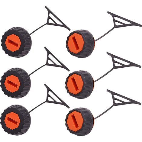 6 pièces Bouchon de Réservoir pour Stihl 038 066 064 MS650 MS640 MS660 084 0880000 350 0520, Bouchon d'Essence, Bouchon d'Huile (1/5)
