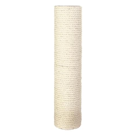 Tronc de rechange en sisal - pour arbres à chat - ø 9 × 40 cm - avec tige filetée (M8 x 80) et deux vis (M8 x 40) - 43991 (1/5)