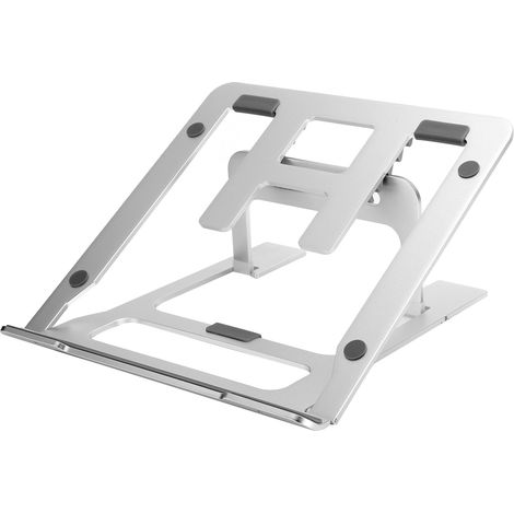 Support d'ordinateur portable en alliage d'aluminium, support universel pliable et portable pour bureau, support de refroidissement pour ordinateur portable UN‑62 (1/5)