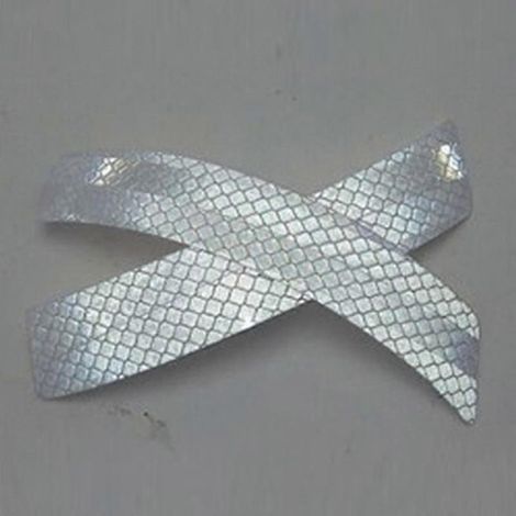 Autocollant réfléchissant pour voiture, ruban adhésif réfléchissant de style automobile pour roue de portière, réflecteur de sécurité lumineux de signalisation, autocollant de protection (1/5)