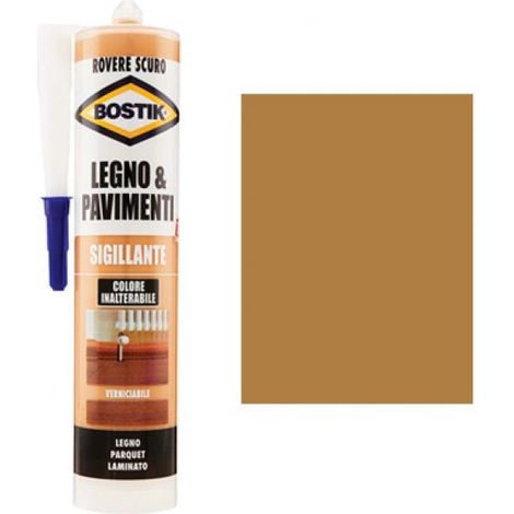 BOSTIK SIGILLANTE X LEGNO ROVERE SC.  ML.300  PZ 1,0 (1/3)
