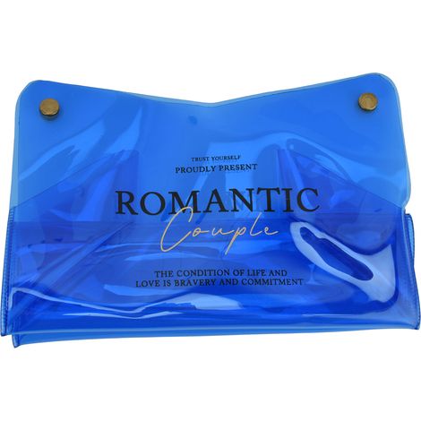 Boîte de Rangement à Mouchoirs en PVC pour Bureau, Voiture et Salon - Bleu (1/5)