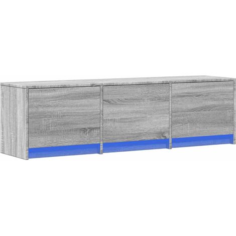 vidaXL Mobile TV Grigio Sonoma 140 x 34 x 40 cm Legno multistrato