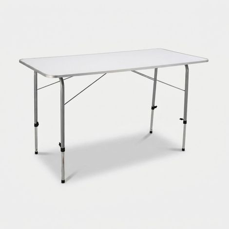 Mesa plegable regulable en altura Professional 120x60
