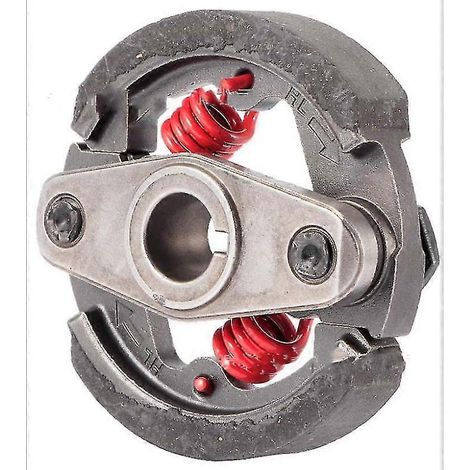 Plaquettes d'embrayage et ressorts pour motos, mini-motos, quads et motos tout-terrain 47cc et 49cc (1 pièce, gris) (1/4)