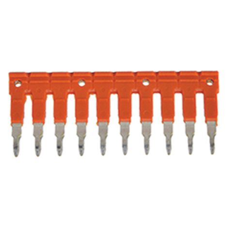 Ponticello serie MRK e OPK 2,5mm2 arancione (10 poli) T0-1928