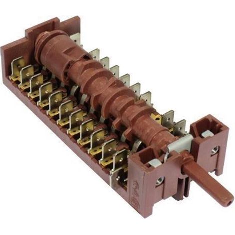 COMMUTATORE FORNO ILVE A/034/09  MT70MP/BL 05010392   9 POSIZIONI   CM 43 (1/5)