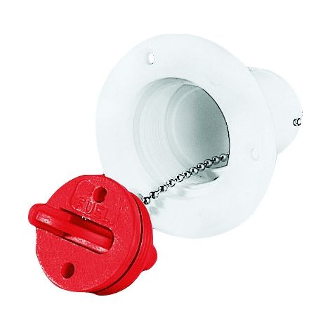 Nable plastique carburant - NUOVA RADE - blanc - 51 mm