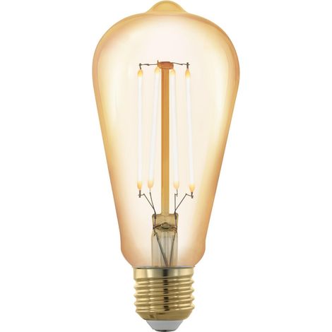 Ampoule filament LED E27 dimmable en étapes, forme de piston, lampe (1/3)