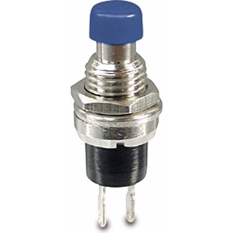 Miniatur-Drucktaster PBS-10C-2, Öffner, blau (1/2)