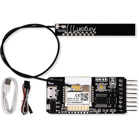 Carte USB Tuya Wifi pour ordinateur de bureau avec interrupteur de réinitialisation, application de contrôle à distance et télécommande RF 433 MHz. (1/5)