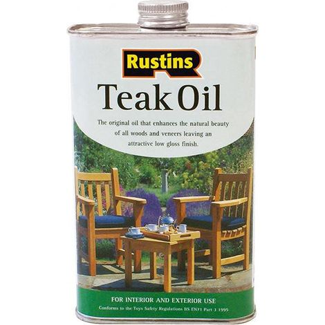 Rustins TEAK5000 Teak Oil 5 litre RUSTO5L
