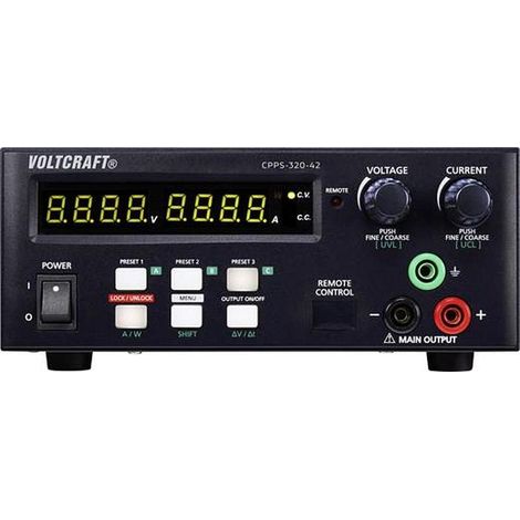 [GEBRAUCHT] B-Ware Voltcraft Cpps 320 42 Labornetzgerät, Einstellbar 0.02   42 V/Dc 0.01   20 A 320 W