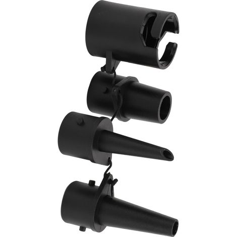Buses de rechange pour pompe à air en nylon 3 tailles Têtes de pompe gonflables anti-fuite pour matelas pneumatique, anneau de natation, piscine gonfl (1/5)