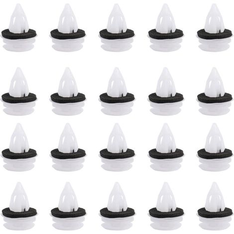 Kit De Fixation Rivet Retenue Garniture Panneau Porte Voiture 20 Pieces (1/4)
